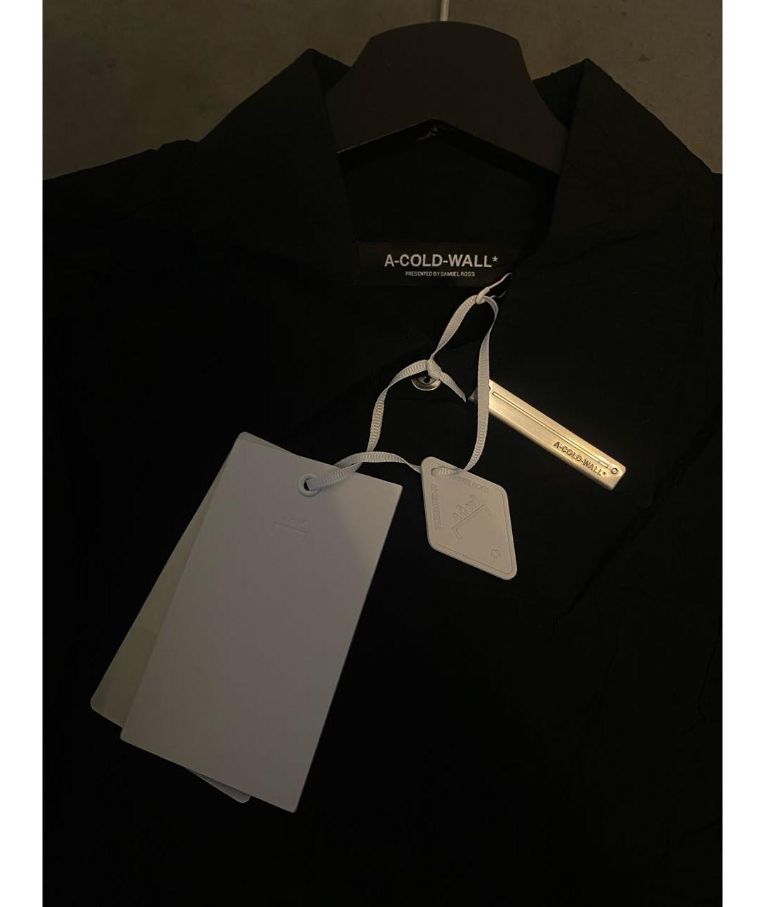 A-COLD-WALL* Черная кэжуал рубашка, фото 6