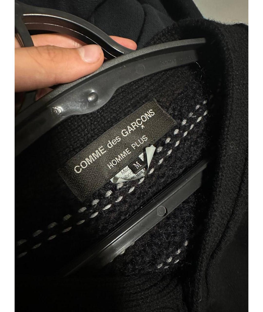 COMME DES GARÇONS HOMME PLUS Черный кардиган, фото 3