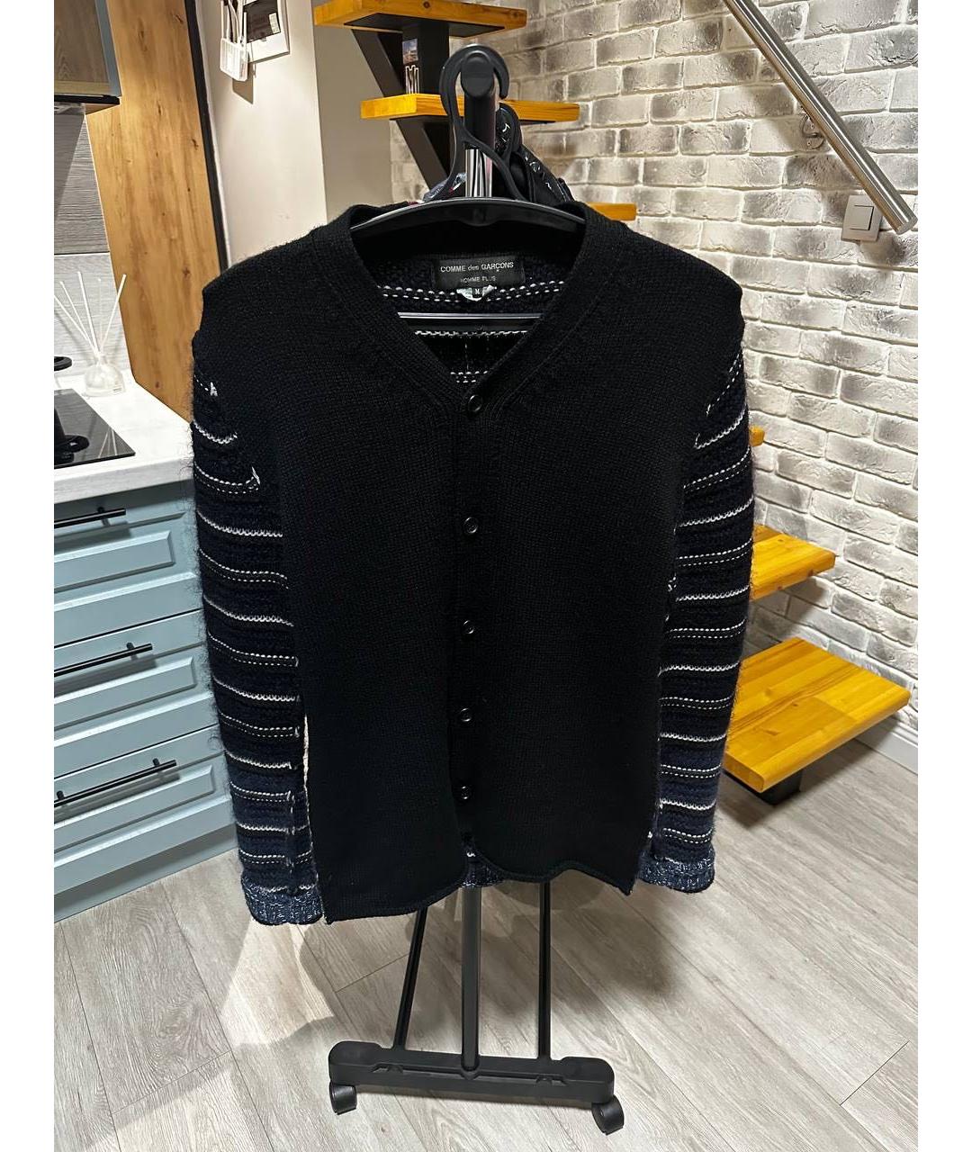 COMME DES GARÇONS HOMME PLUS Черный кардиган, фото 6