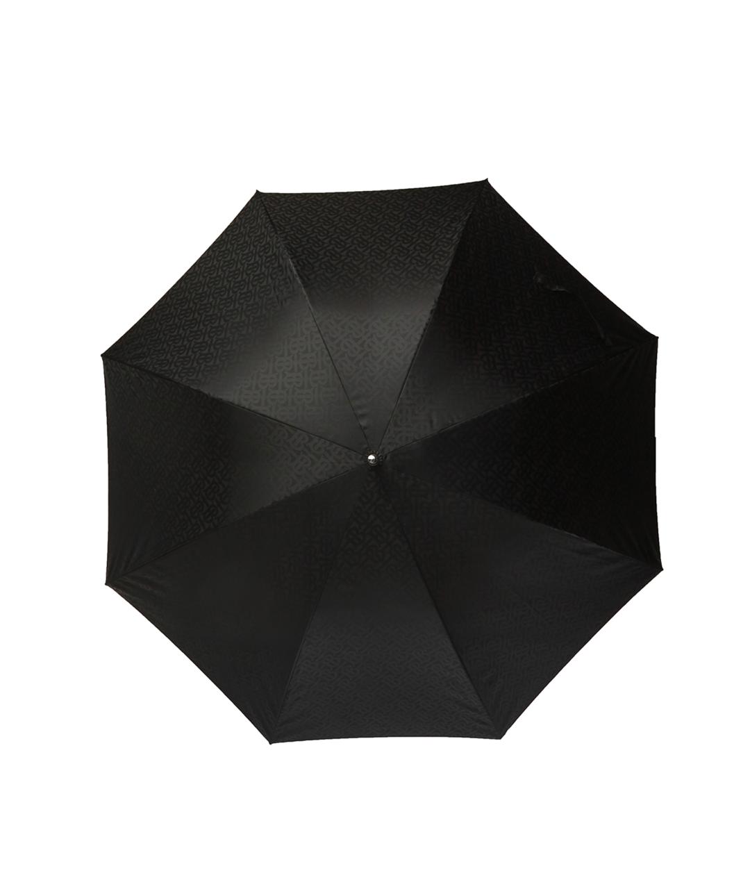 BURBERRY Черный зонт, фото 2