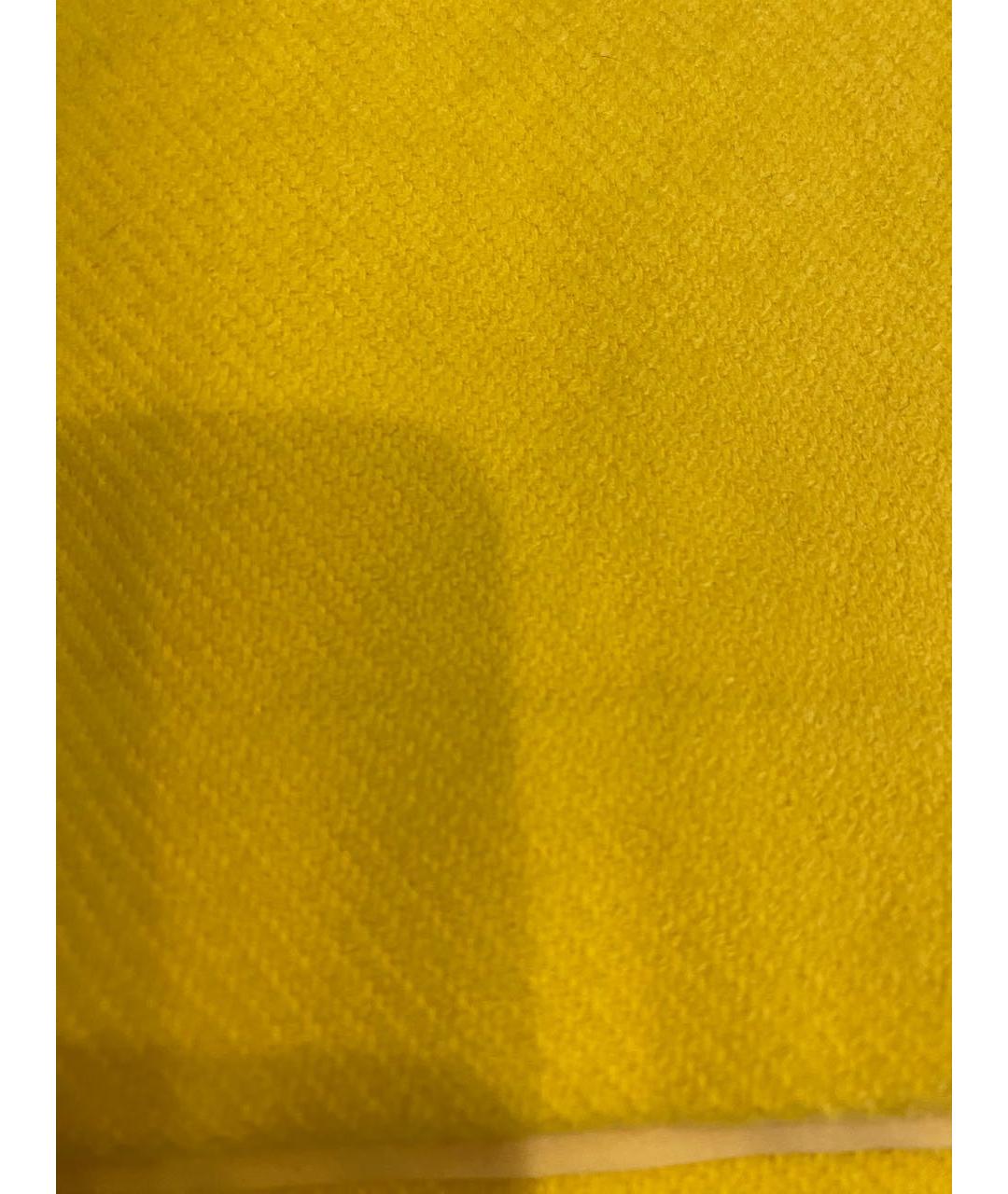 RALPH LAUREN Желтая юбка мини, фото 5