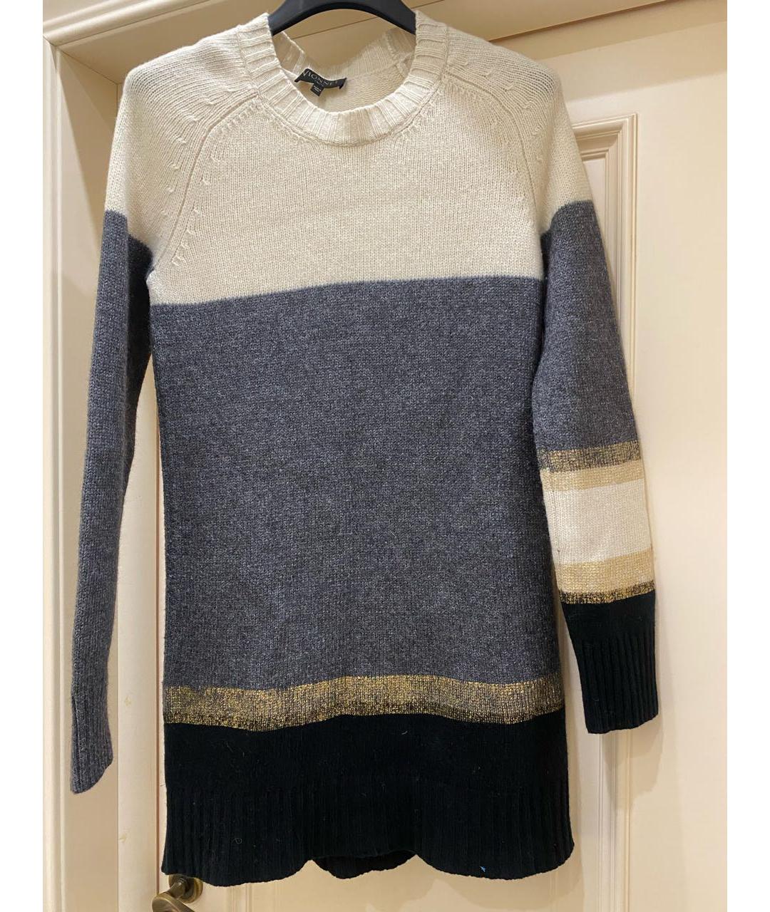 VIONNET Серый кашемировый джемпер / свитер, фото 3