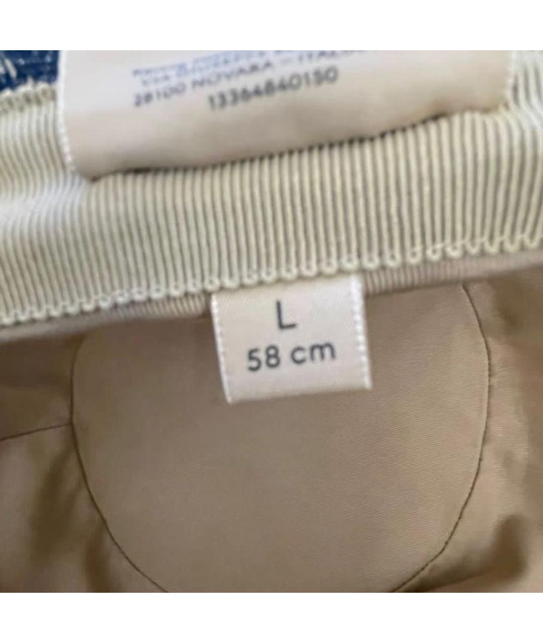 GUCCI Голубая хлопковая панама, фото 4