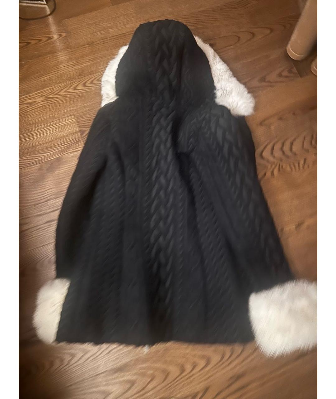 MALO Черная полиэстеровая куртка, фото 6
