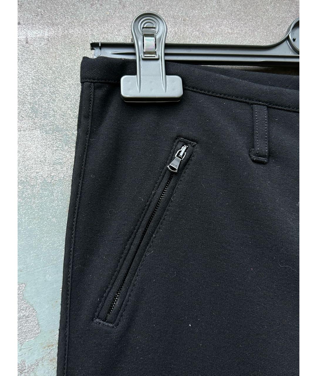 3.1 PHILLIP LIM Черные прямые брюки, фото 6