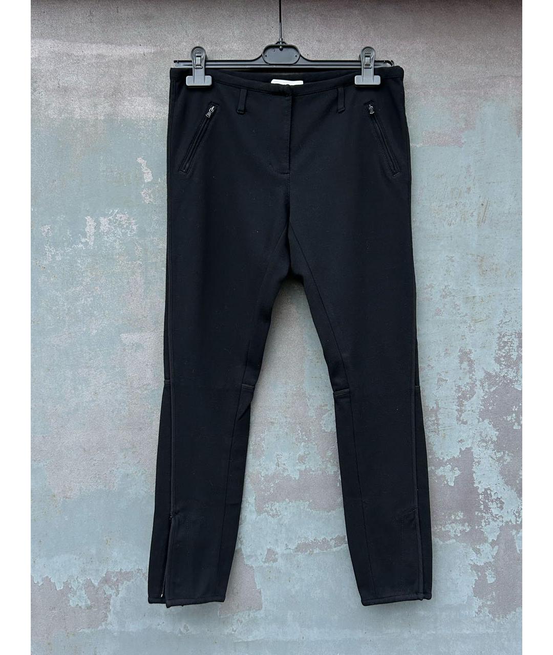 3.1 PHILLIP LIM Черные прямые брюки, фото 5