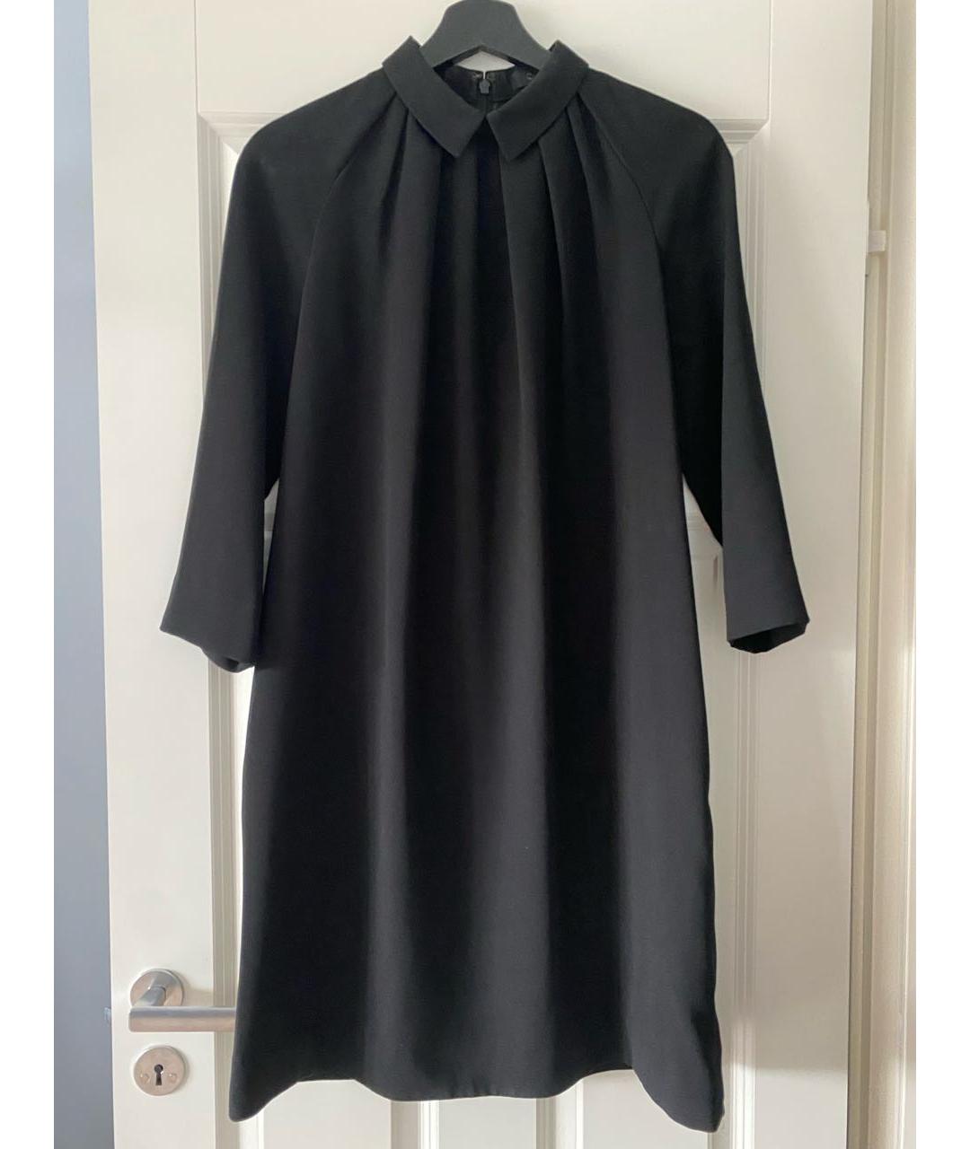 COS Черное полиэстеровое повседневное платье, фото 3
