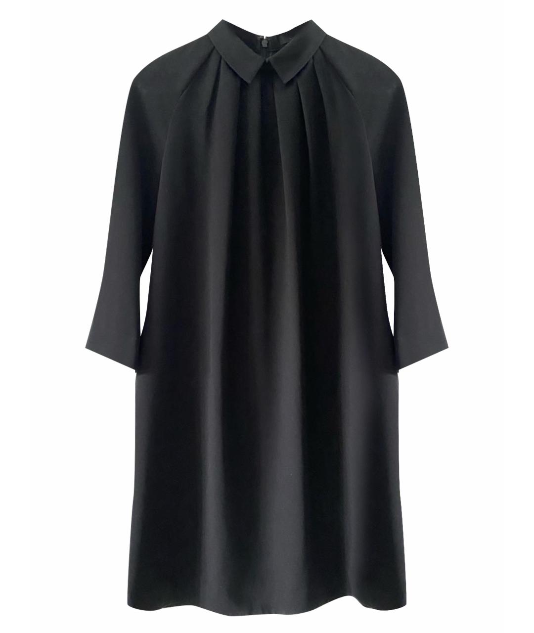 COS Черное полиэстеровое повседневное платье, фото 1