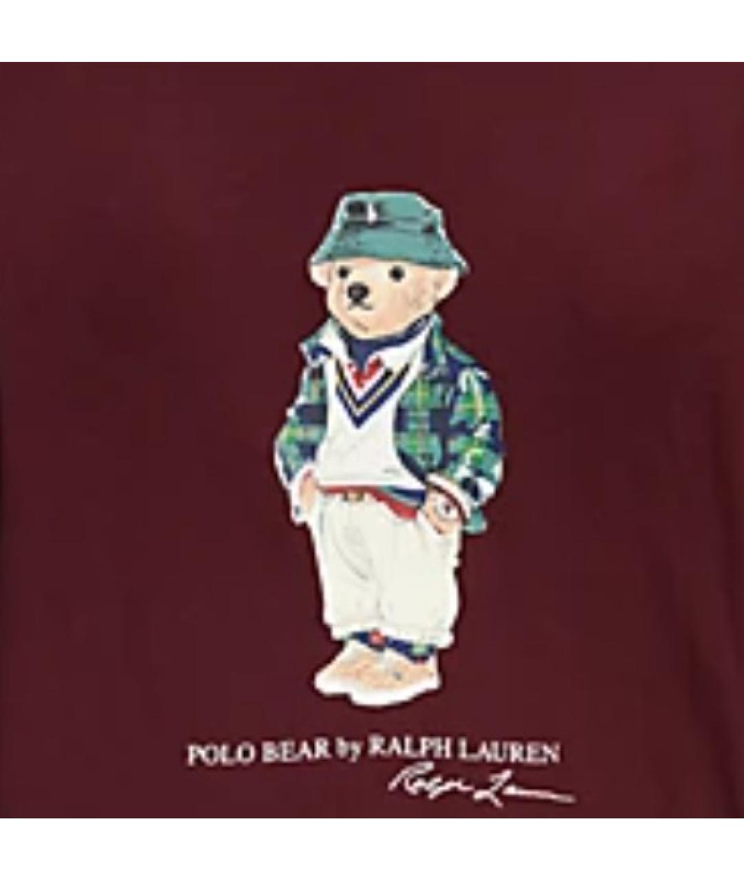 POLO RALPH LAUREN Бордовый детская футболка / топ, фото 3