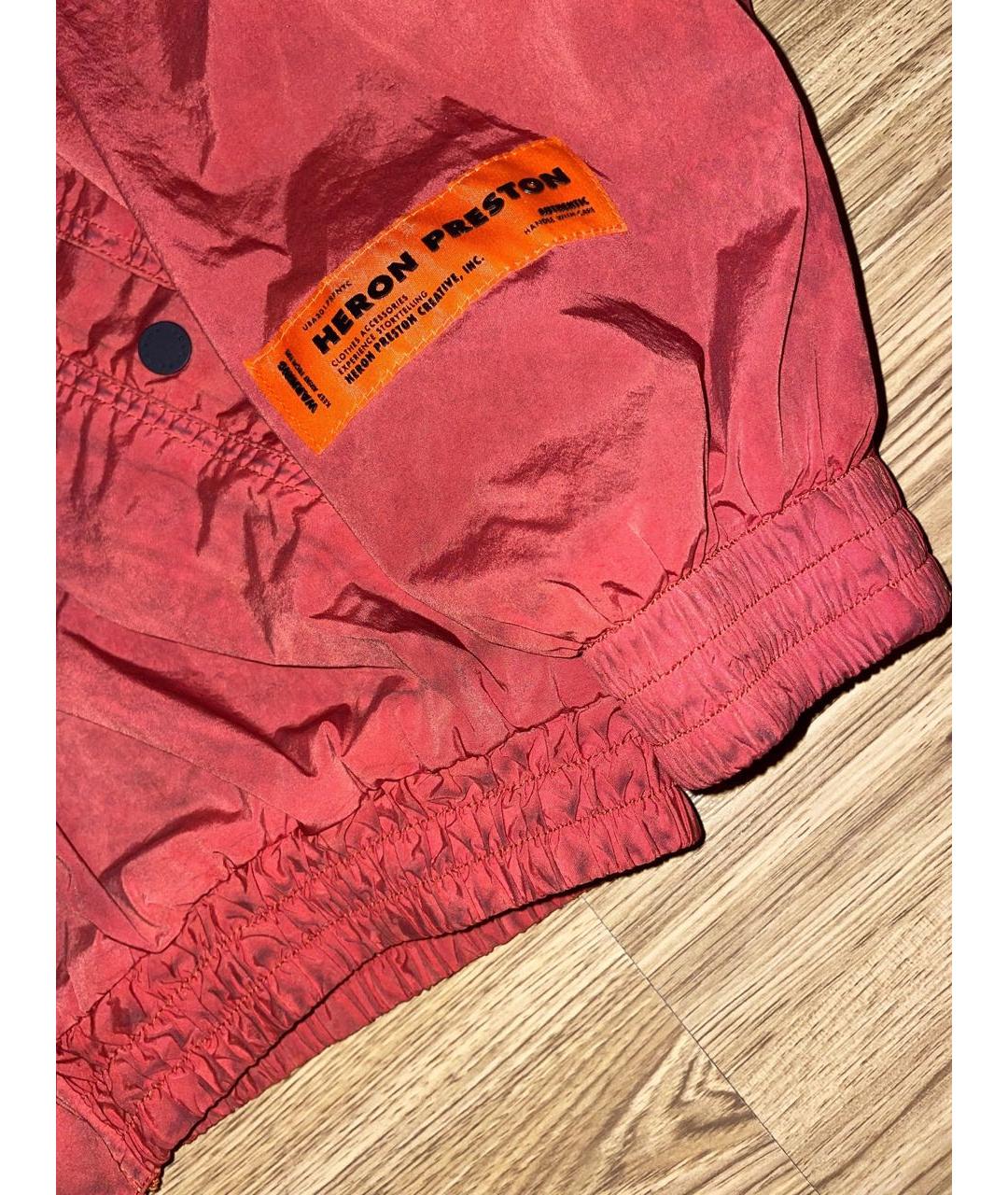 HERON PRESTON Бордовая полиамидовая куртка, фото 4