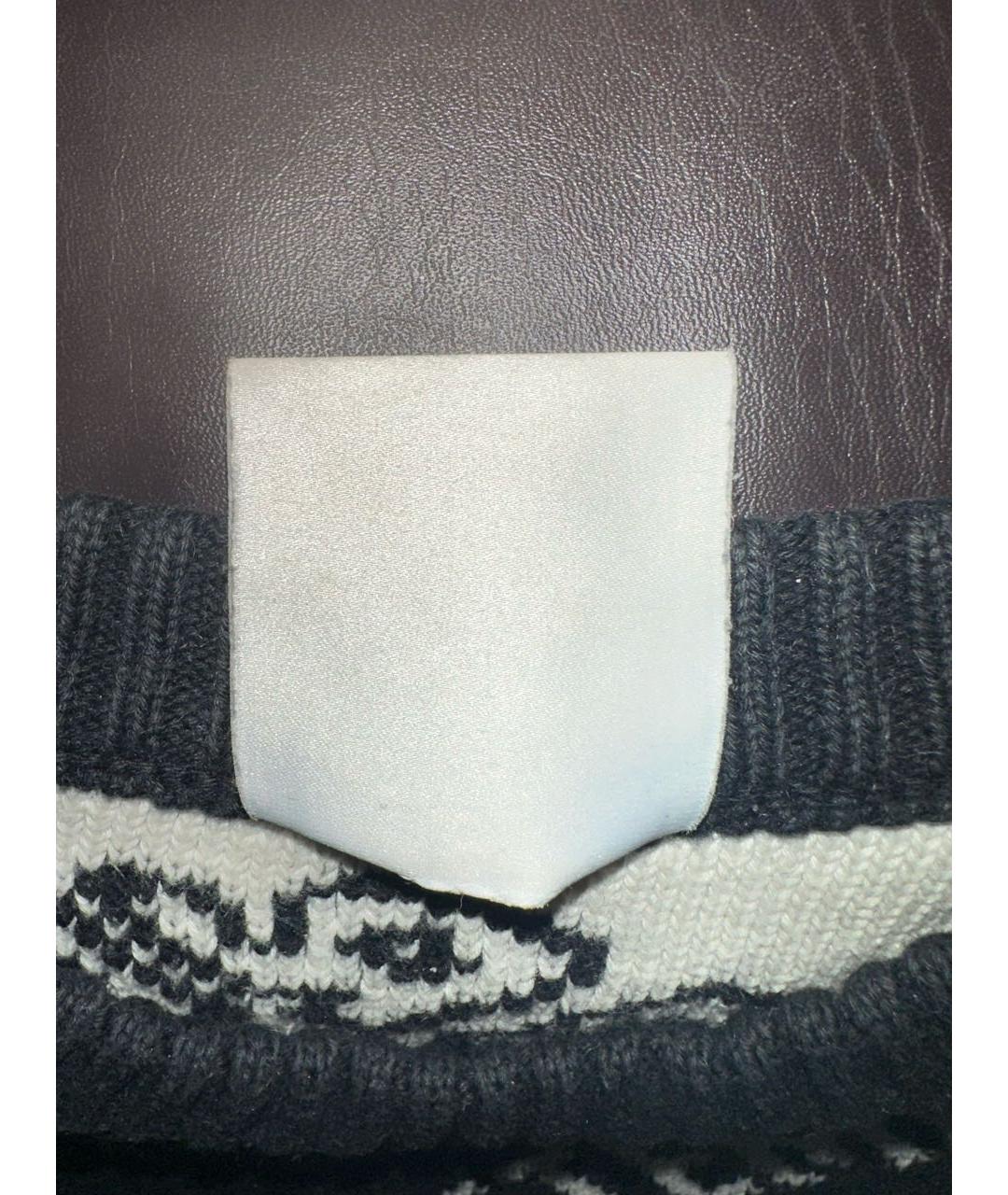 VETEMENTS Черный хлопковый джемпер / свитер, фото 6