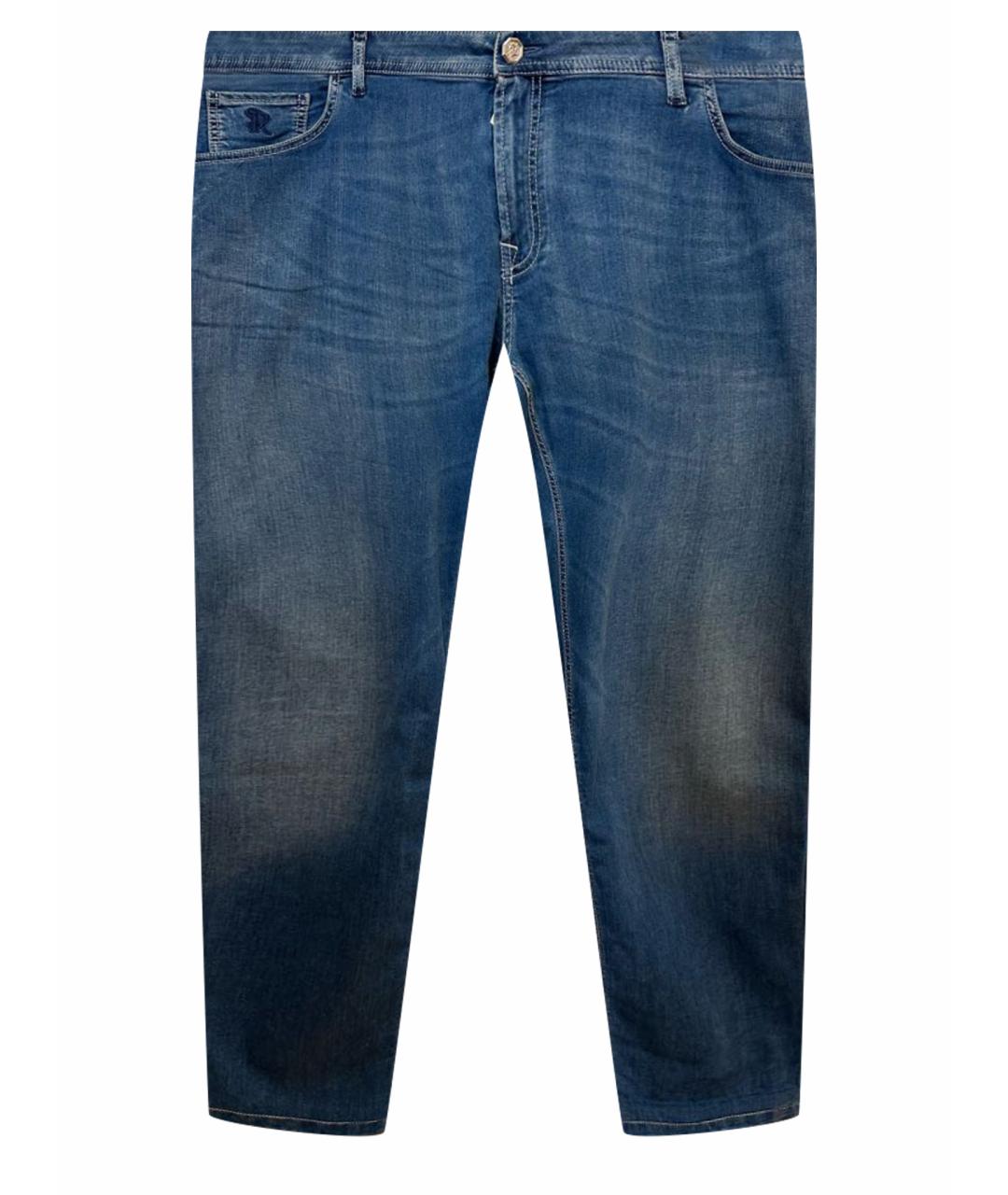 STEFANO RICCI Темно-синие джинсы, фото 1