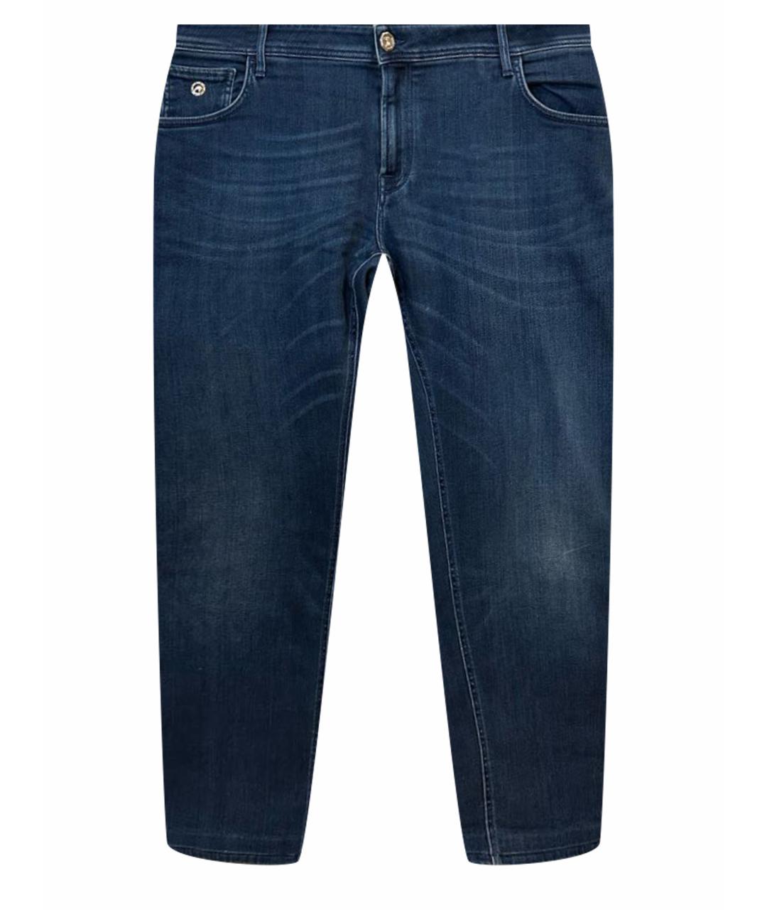 STEFANO RICCI Темно-синие джинсы, фото 1