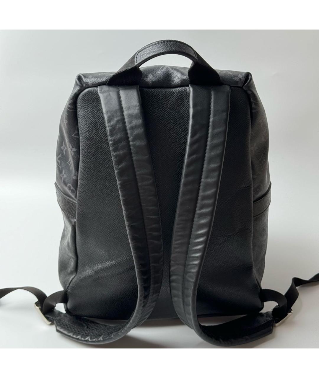LOUIS VUITTON PRE-OWNED Черный замшевый рюкзак, фото 2