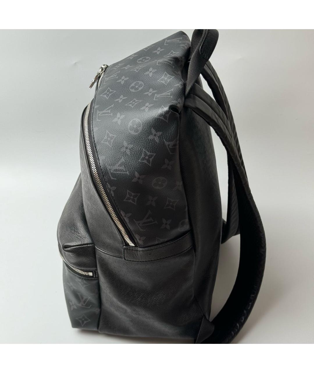 LOUIS VUITTON PRE-OWNED Черный замшевый рюкзак, фото 3