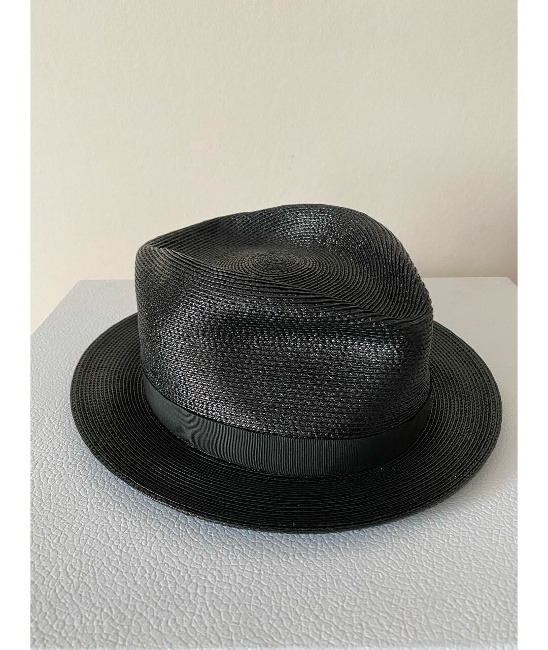 CHRISTIAN DIOR PRE-OWNED Черная шляпа, фото 2