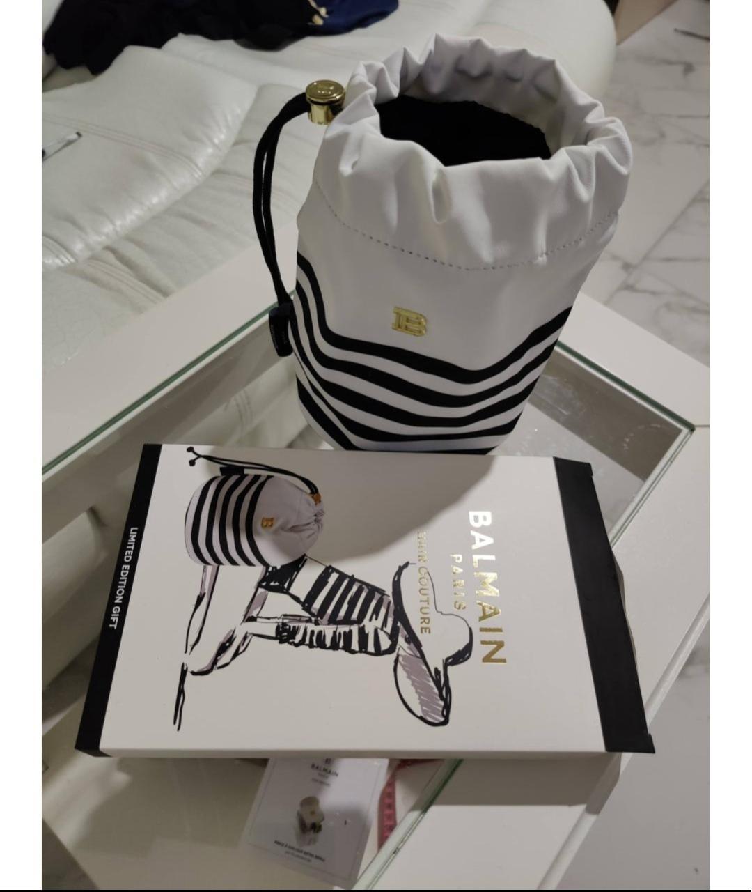 BALMAIN Белая косметичка, фото 5