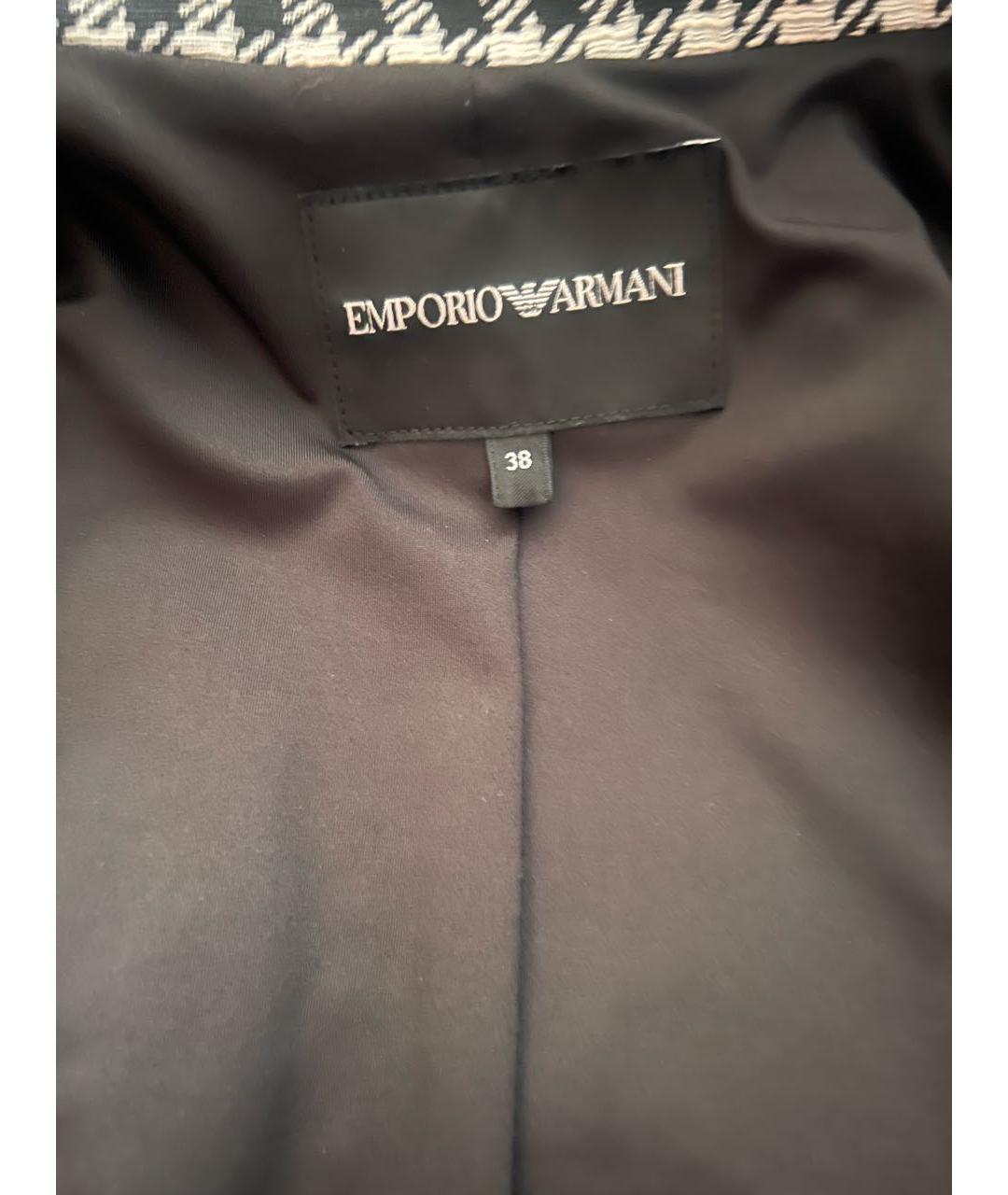 EMPORIO ARMANI Мульти полиэстеровый жакет/пиджак, фото 3