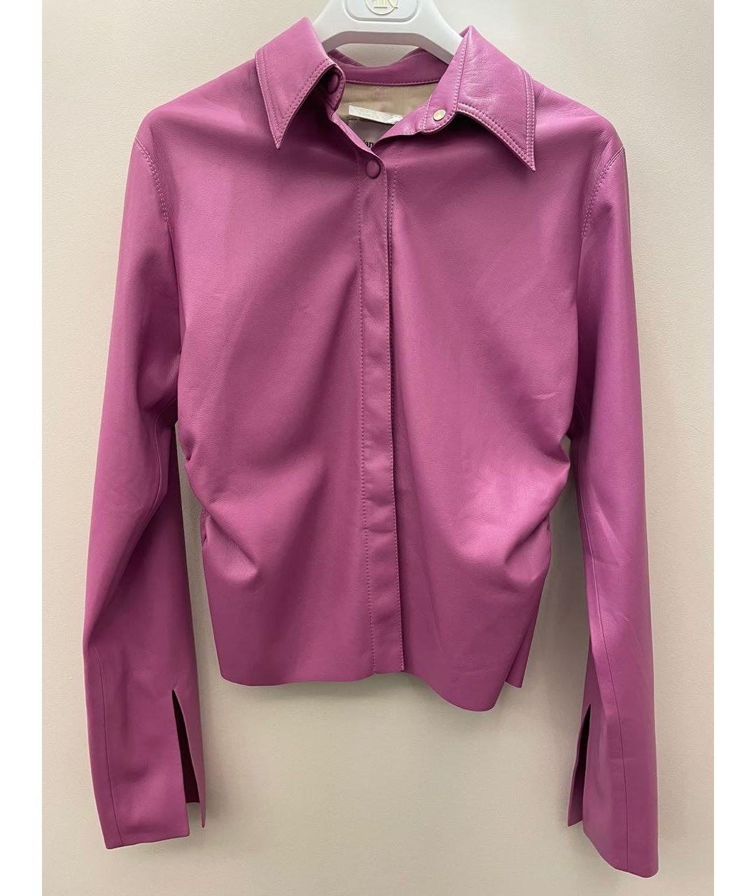 NANUSHKA Розовая полиэстеровая блузы, фото 2