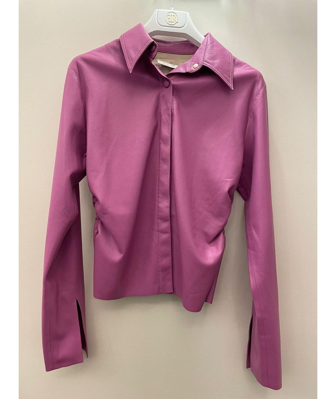 NANUSHKA Розовая полиэстеровая блузы, фото 6
