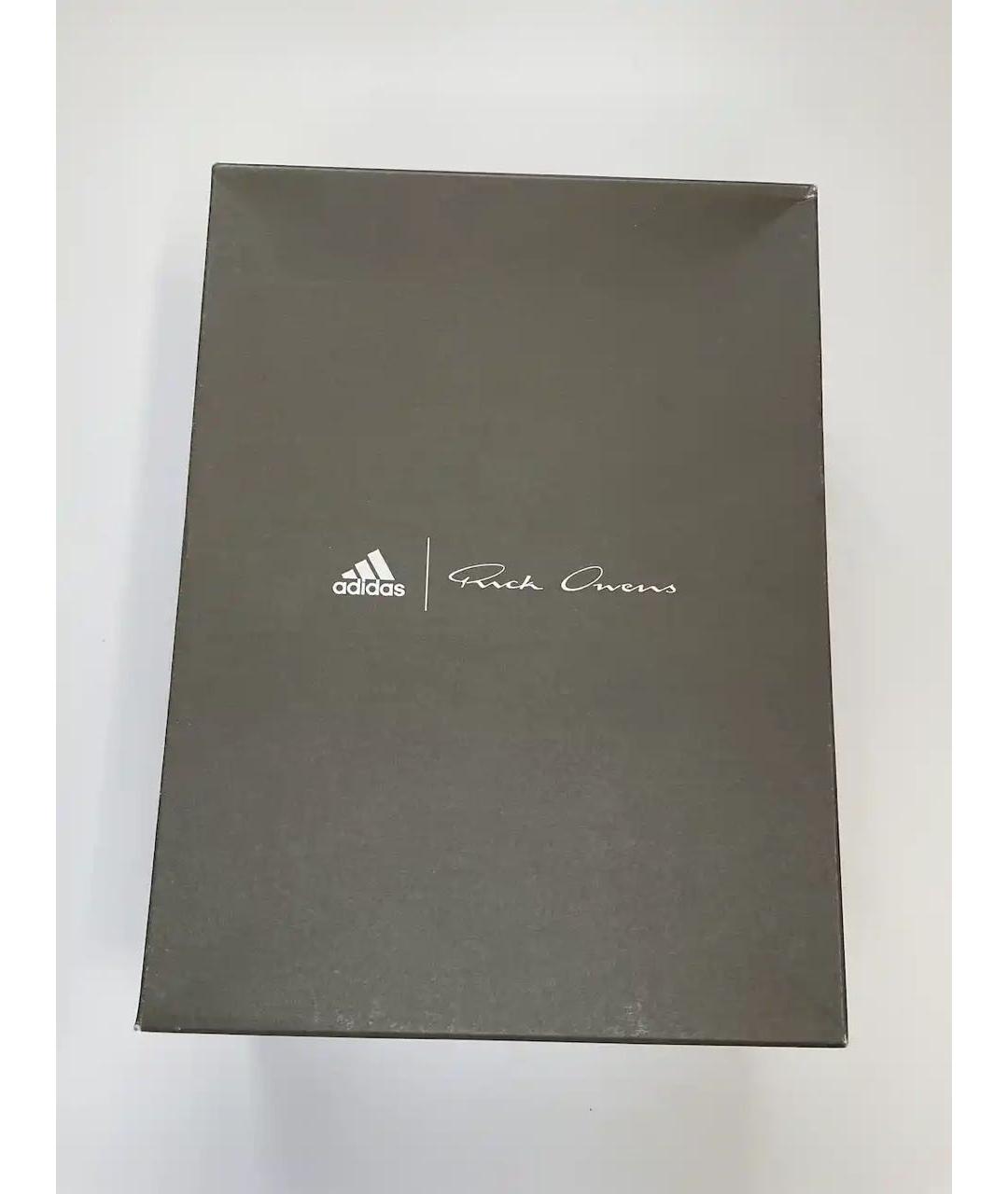 ADIDAS BY RICK OWENS Желтые кожаные кроссовки, фото 8