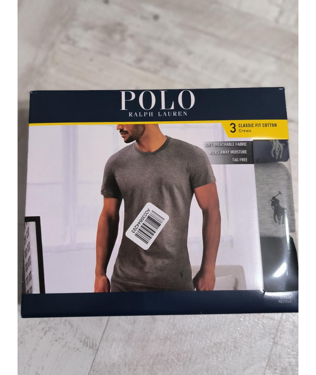 POLO RALPH LAUREN Мульти хлопковая футболка, фото 2