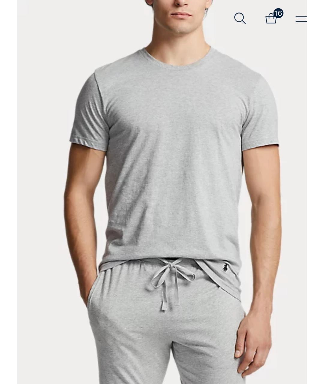 POLO RALPH LAUREN Мульти хлопковая футболка, фото 5