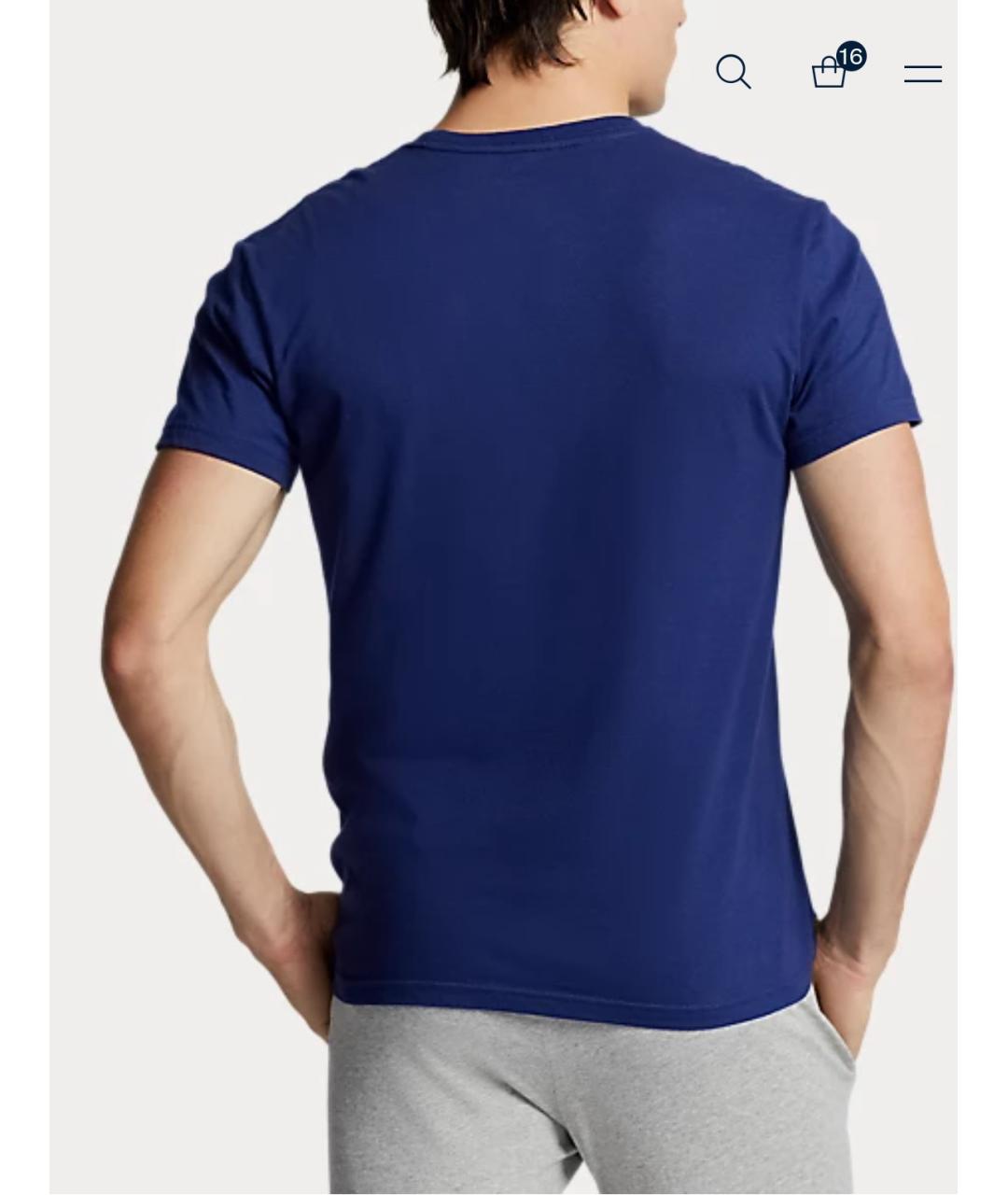 POLO RALPH LAUREN Мульти хлопковая футболка, фото 3