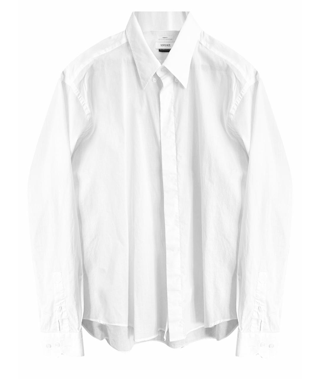 VERSACE COLLECTION Белая хлопковая классическая рубашка, фото 1
