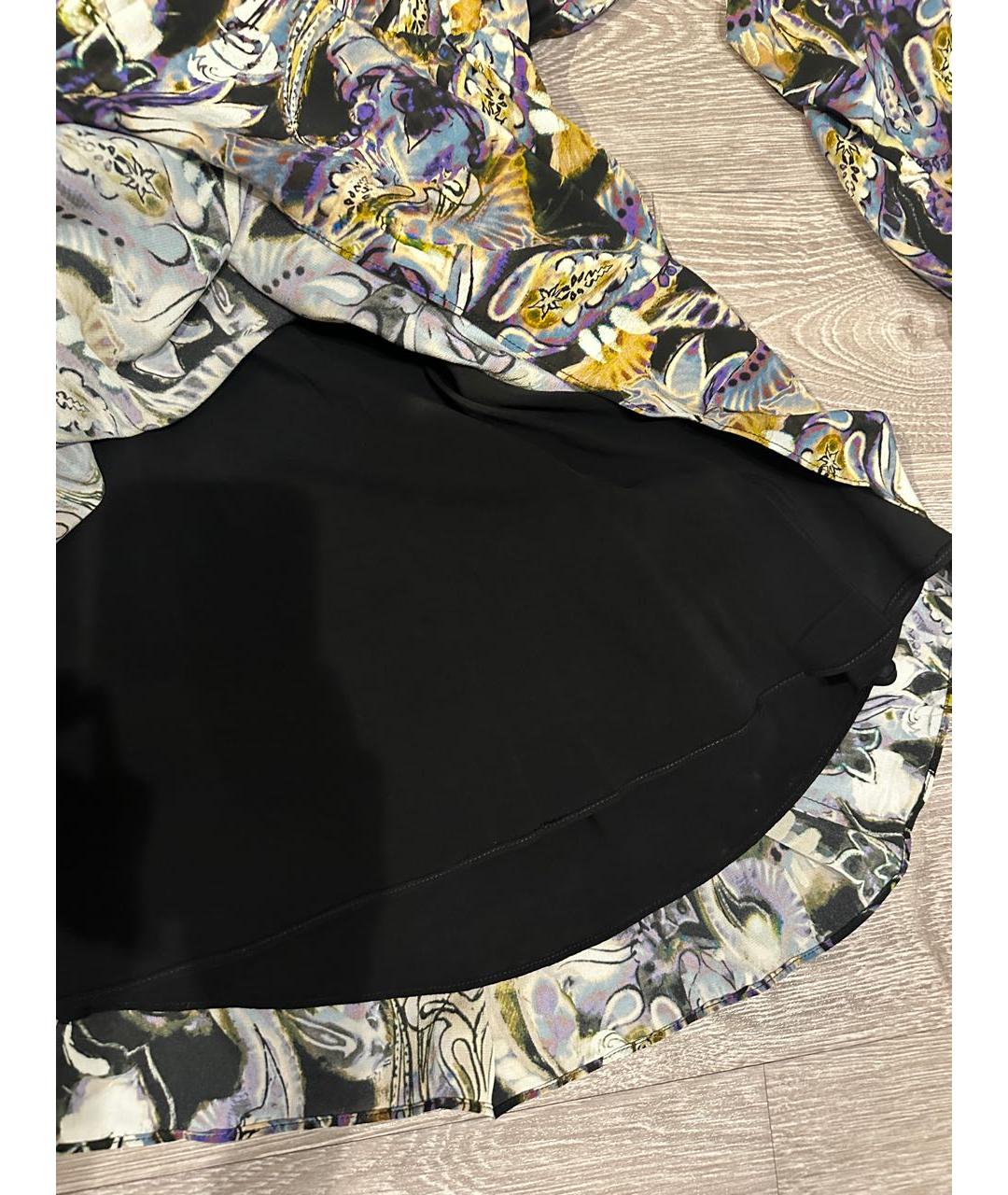 IRO Мульти шелковое коктейльное платье, фото 6