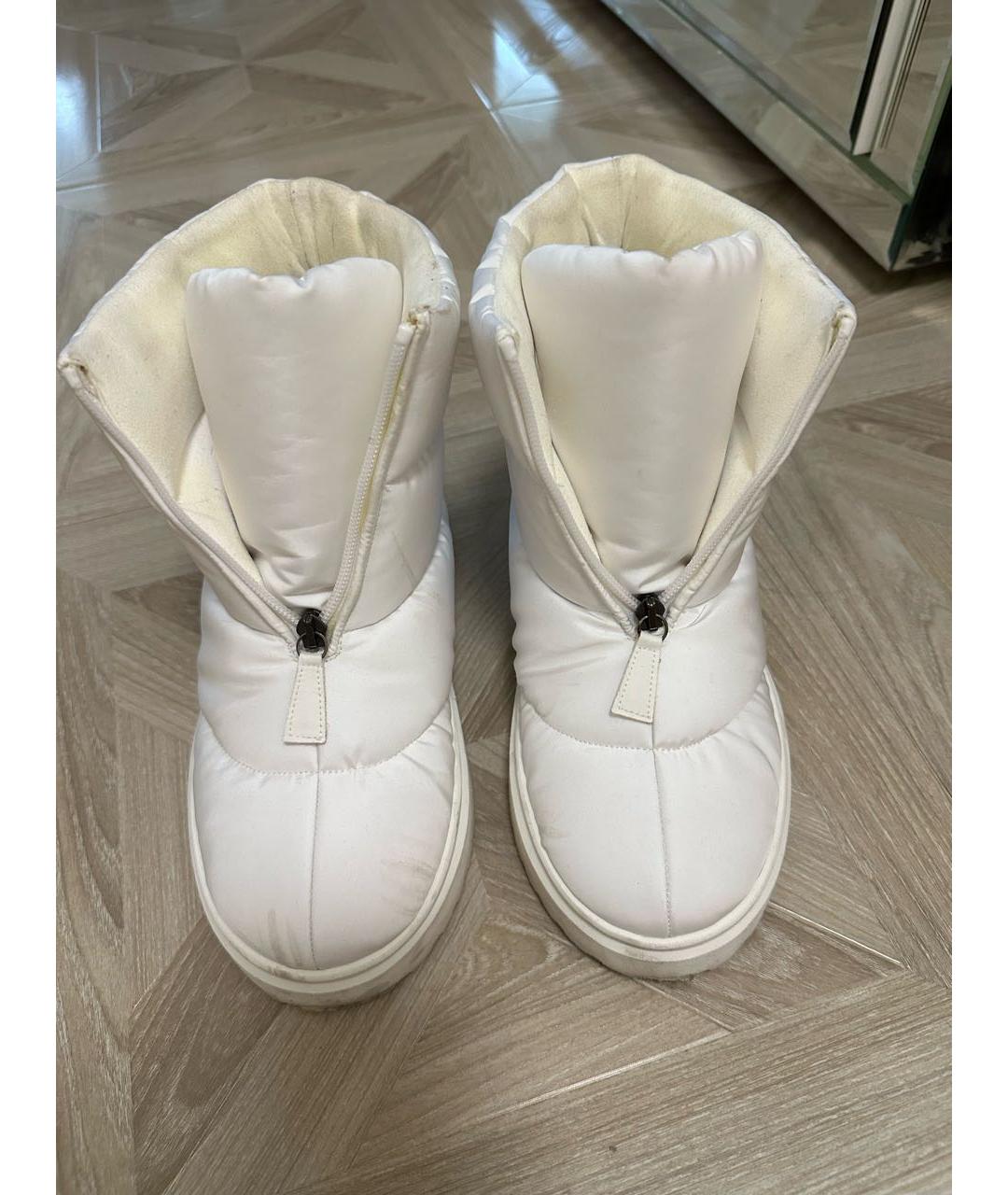 GIABORGHINI Белые синтетические ботинки, фото 5