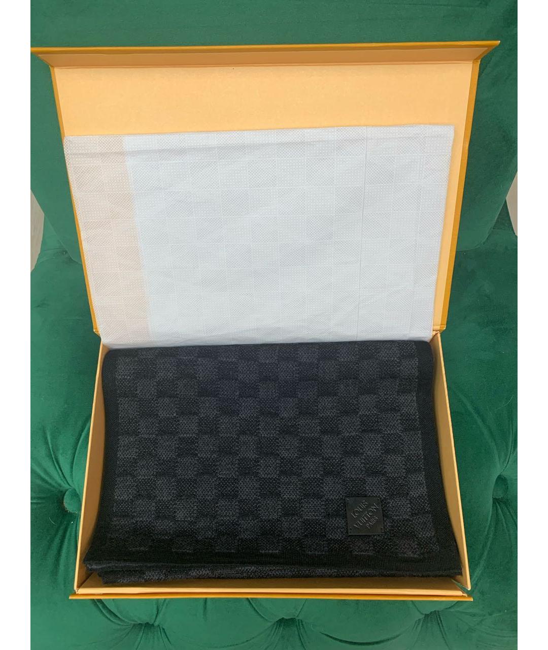 LOUIS VUITTON PRE-OWNED Шерстяной шарф, фото 8