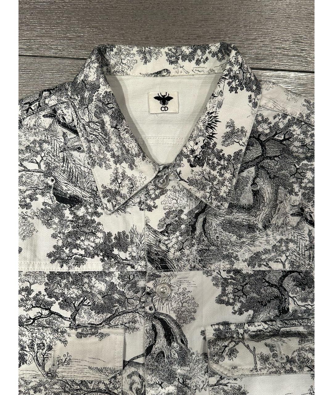 CHRISTIAN DIOR Белая деним куртка, фото 2