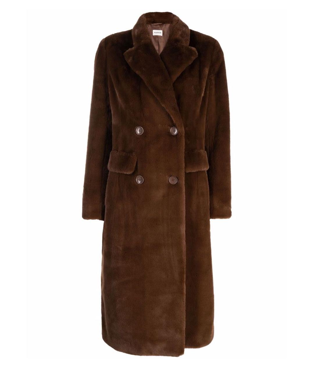 P.A.R.O.S.H. Коричневое пальто, фото 5