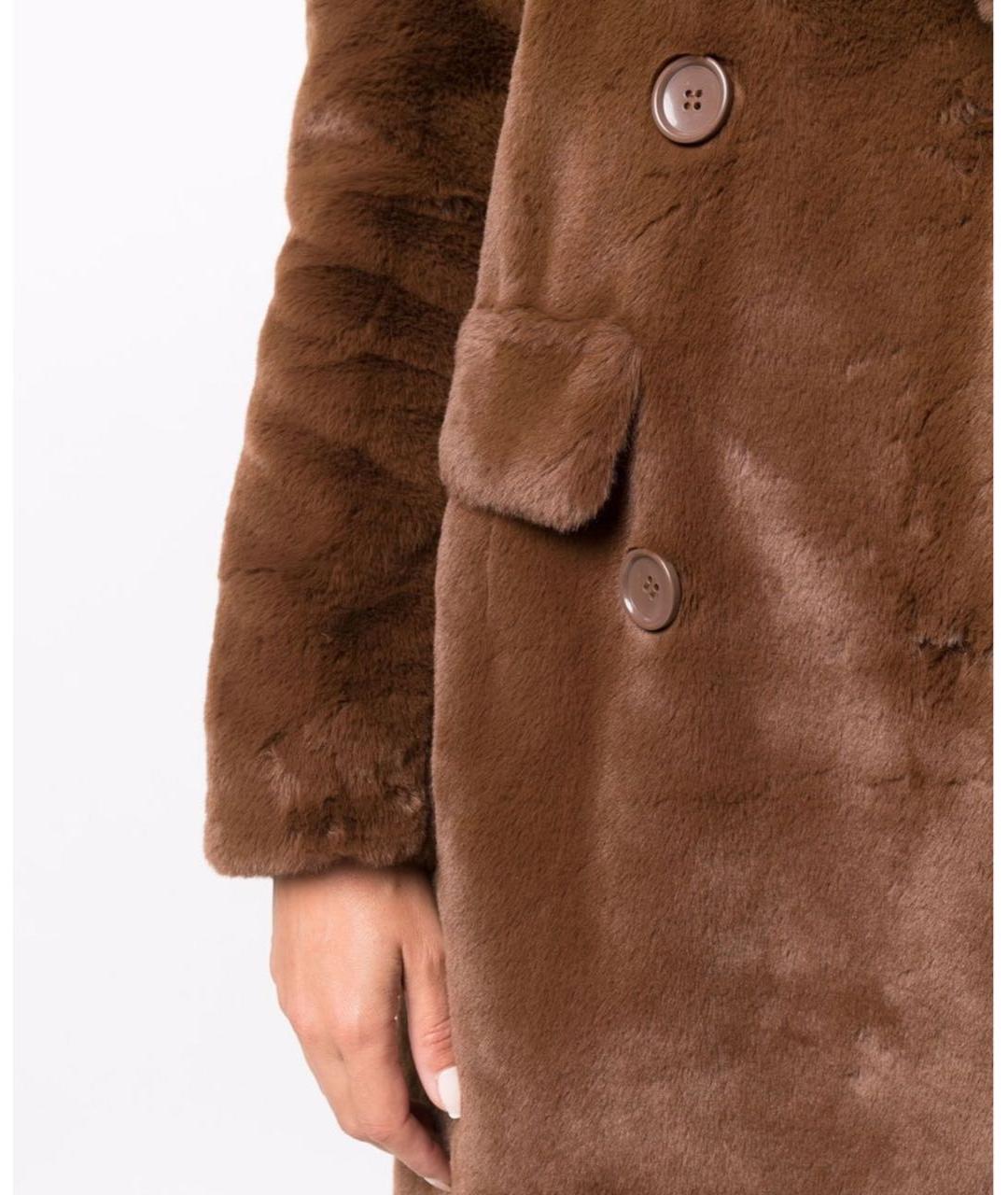 P.A.R.O.S.H. Коричневое пальто, фото 3