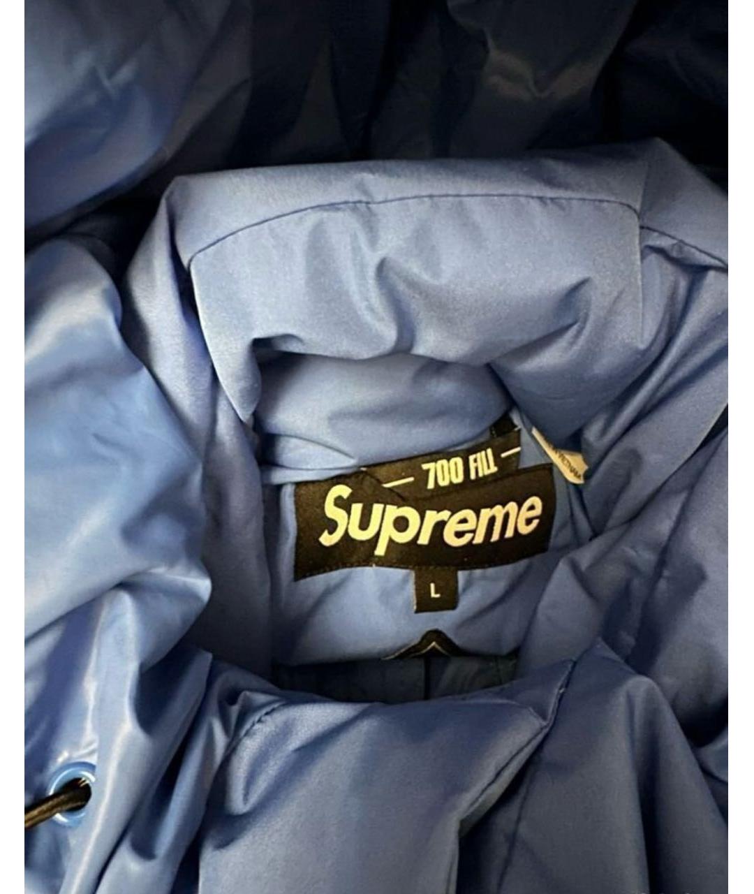 SUPREME Синяя куртка, фото 3