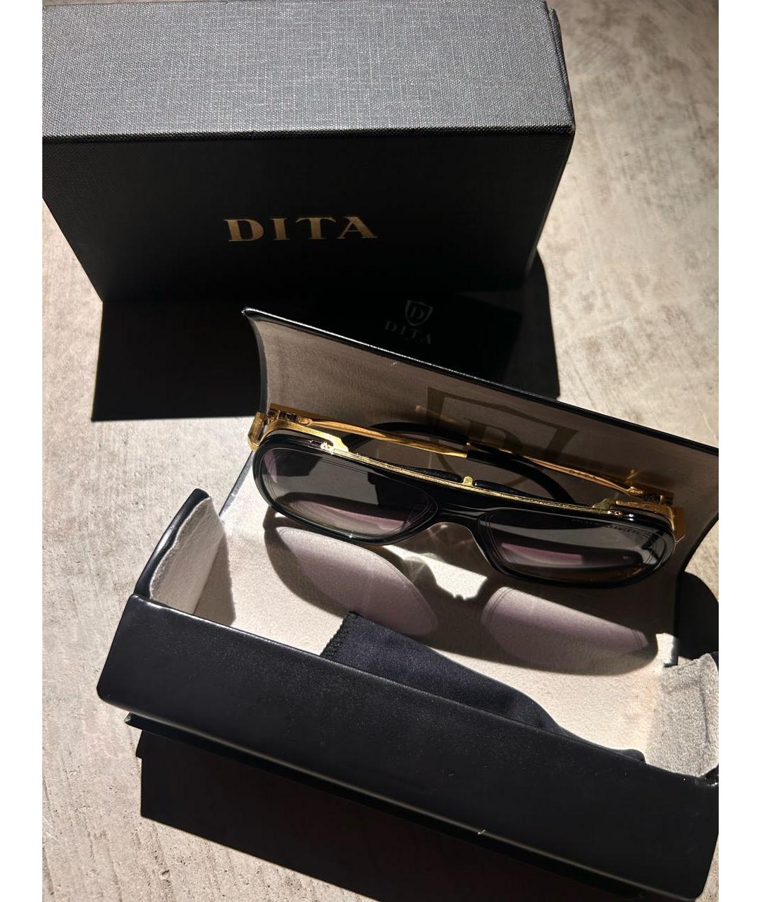 DITA Черные солнцезащитные очки, фото 7