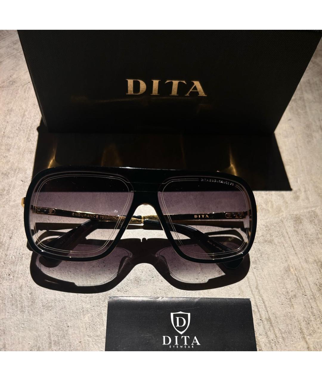 DITA Черные солнцезащитные очки, фото 9