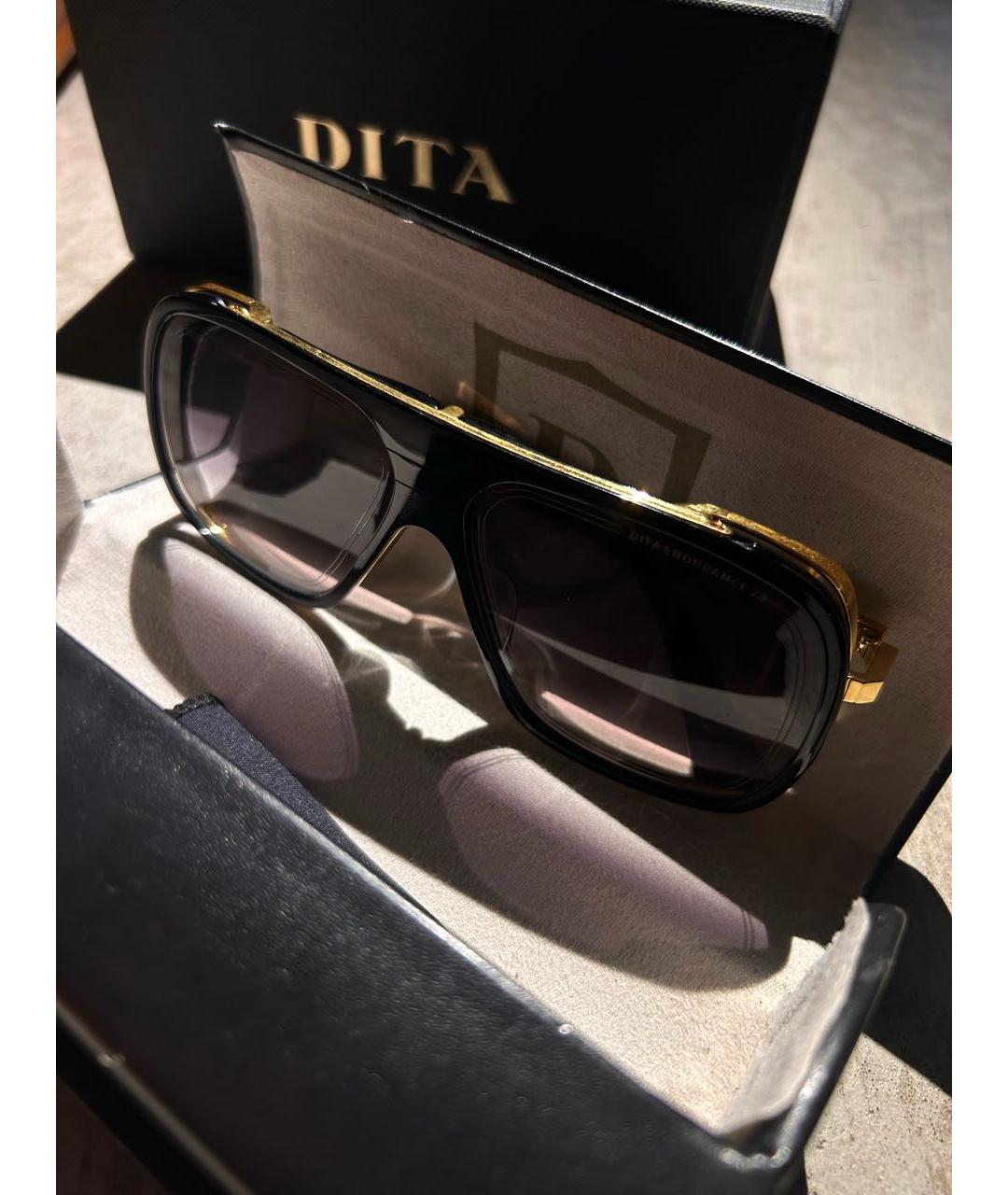DITA Черные солнцезащитные очки, фото 8