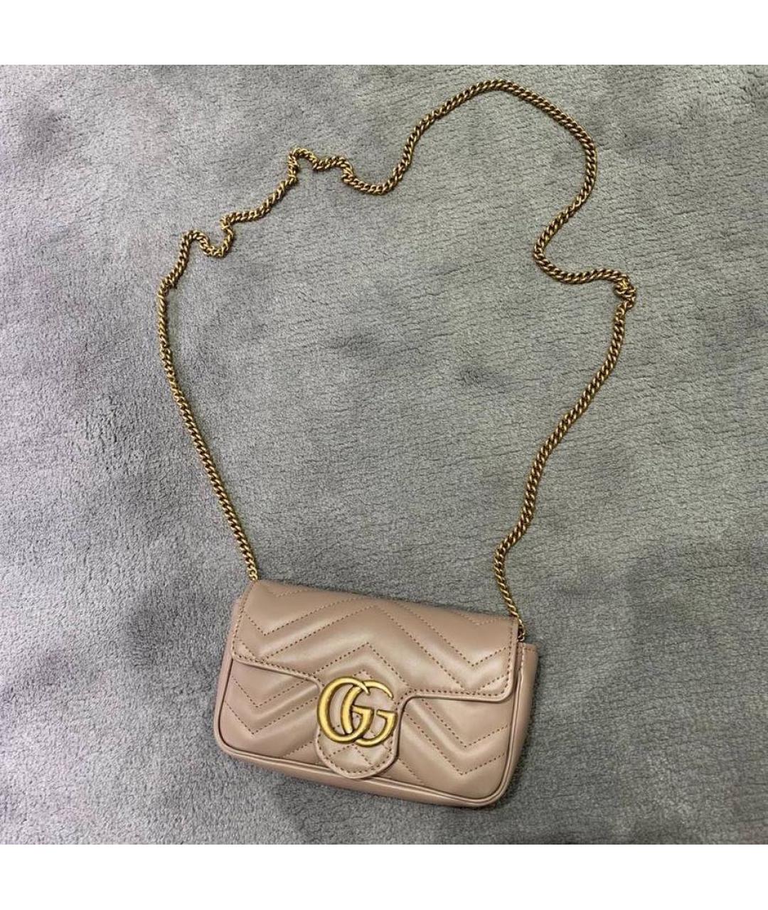 GUCCI Бежевая сумка через плечо, фото 3