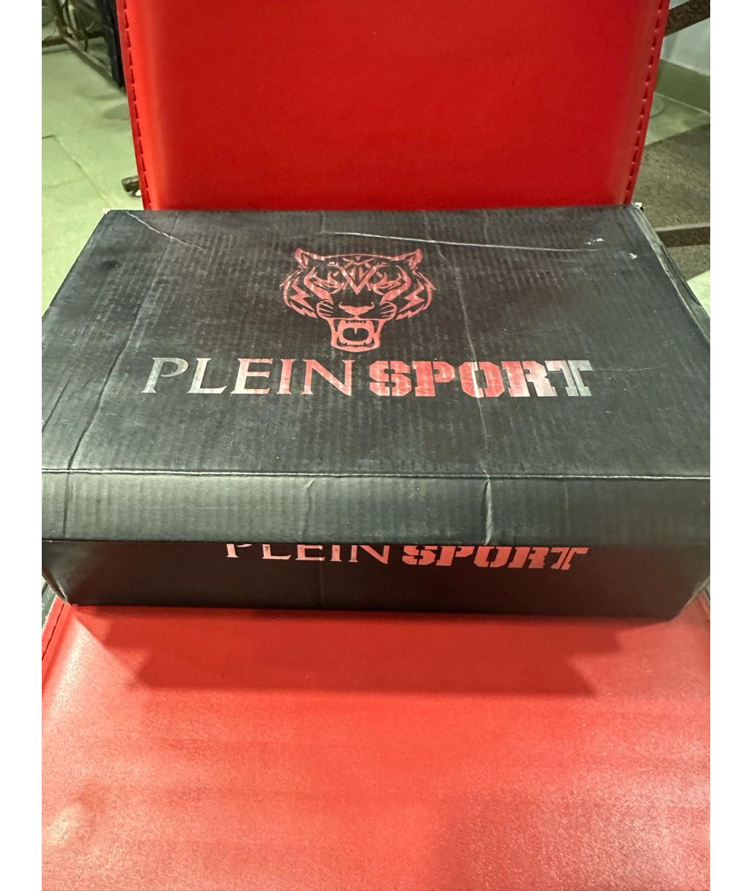 PLEIN SPORT Белые низкие кроссовки / кеды, фото 6
