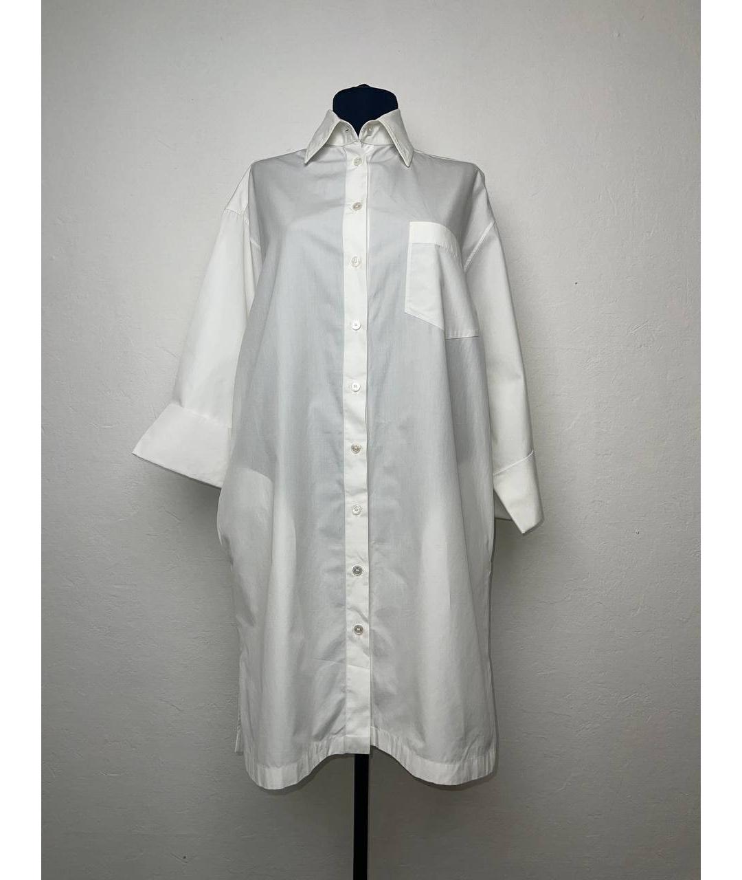 HERMES PRE-OWNED Белая хлопковая рубашка, фото 7