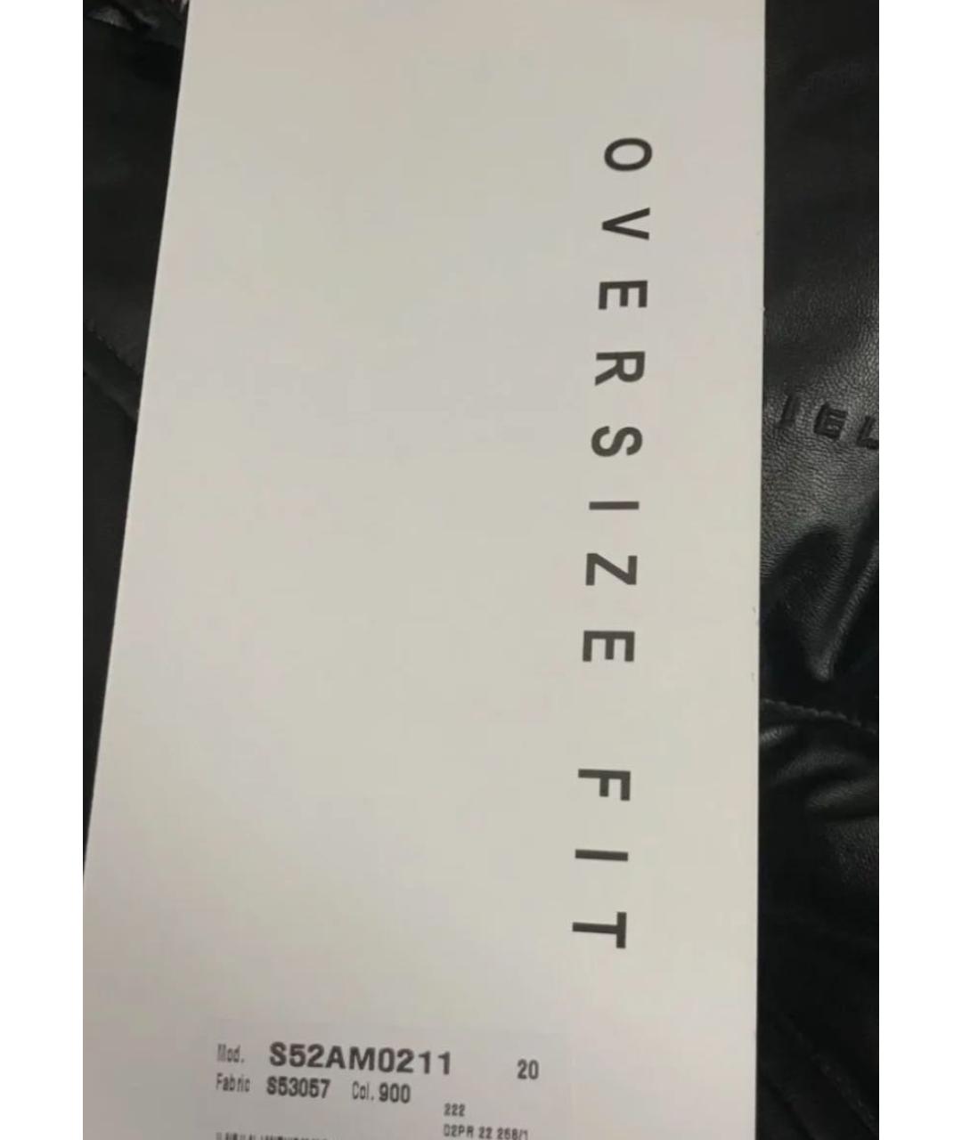 MM6 MAISON MARGIELA Черный пуховик, фото 6