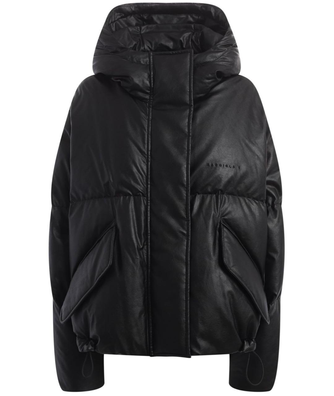 MM6 MAISON MARGIELA Черный пуховик, фото 8