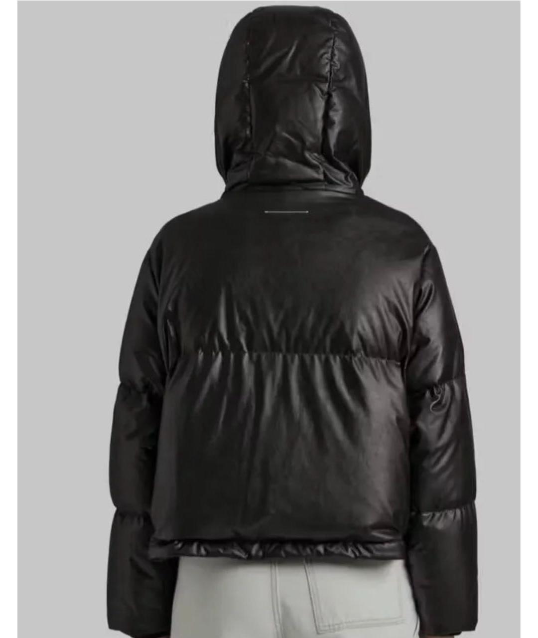 MM6 MAISON MARGIELA Черный пуховик, фото 2