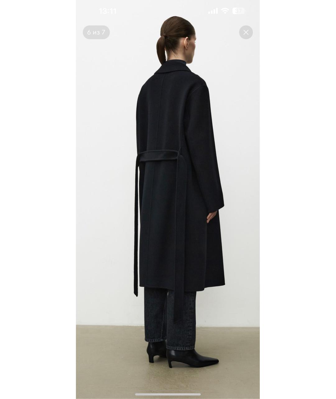 12 STOREEZ Черное шерстяное пальто, фото 2