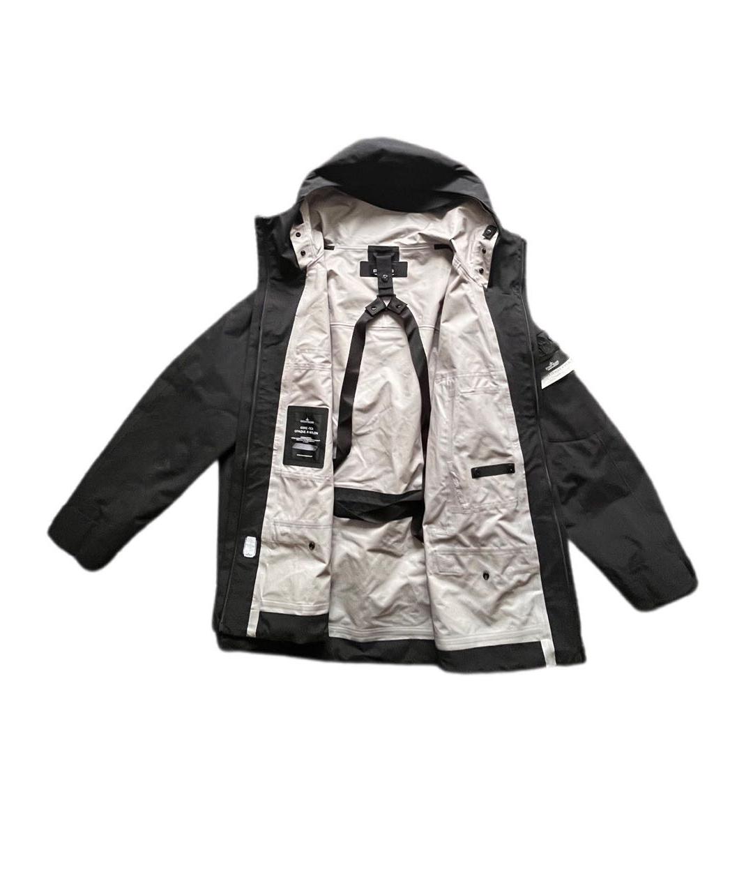 STONE ISLAND SHADOW PROJECT Черная полиамидовая парка для мужчин