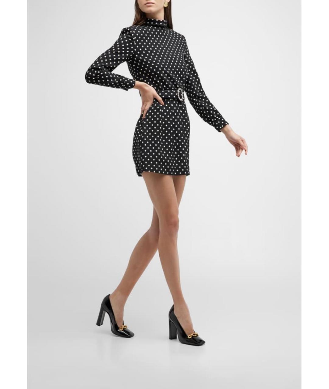 SAINT LAURENT Черные кожаные туфли, фото 5