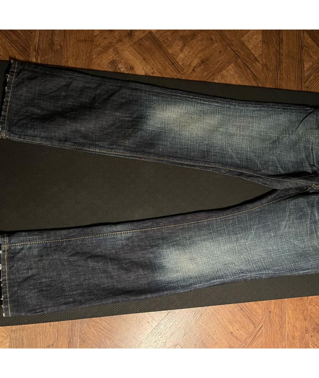 DSQUARED2 Темно-синие прямые джинсы, фото 2