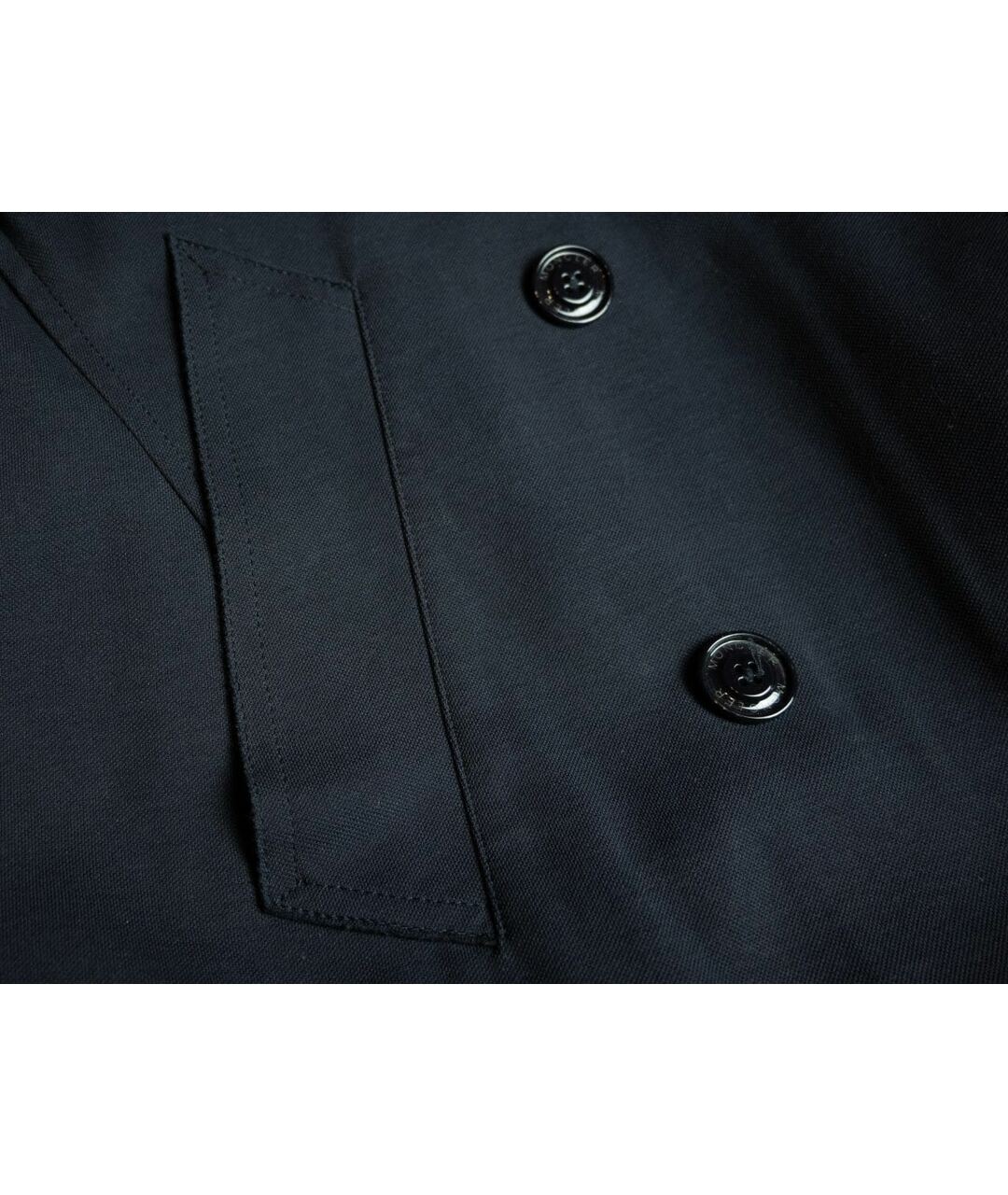 MONCLER Темно-синее хлопковое пальто, фото 5